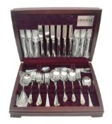Oneida four place setting canteen of stainless steel cutlery