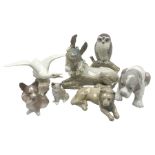 Lladro figures of animals