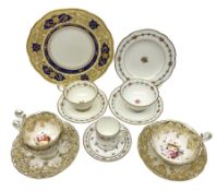 Collection of Coalport tea wares