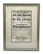Victorian auction poster
