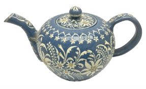 Swiss Thun pottery teapot and cover