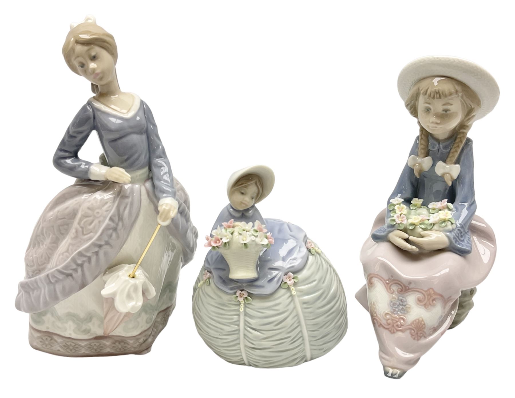 Three Lladro figures