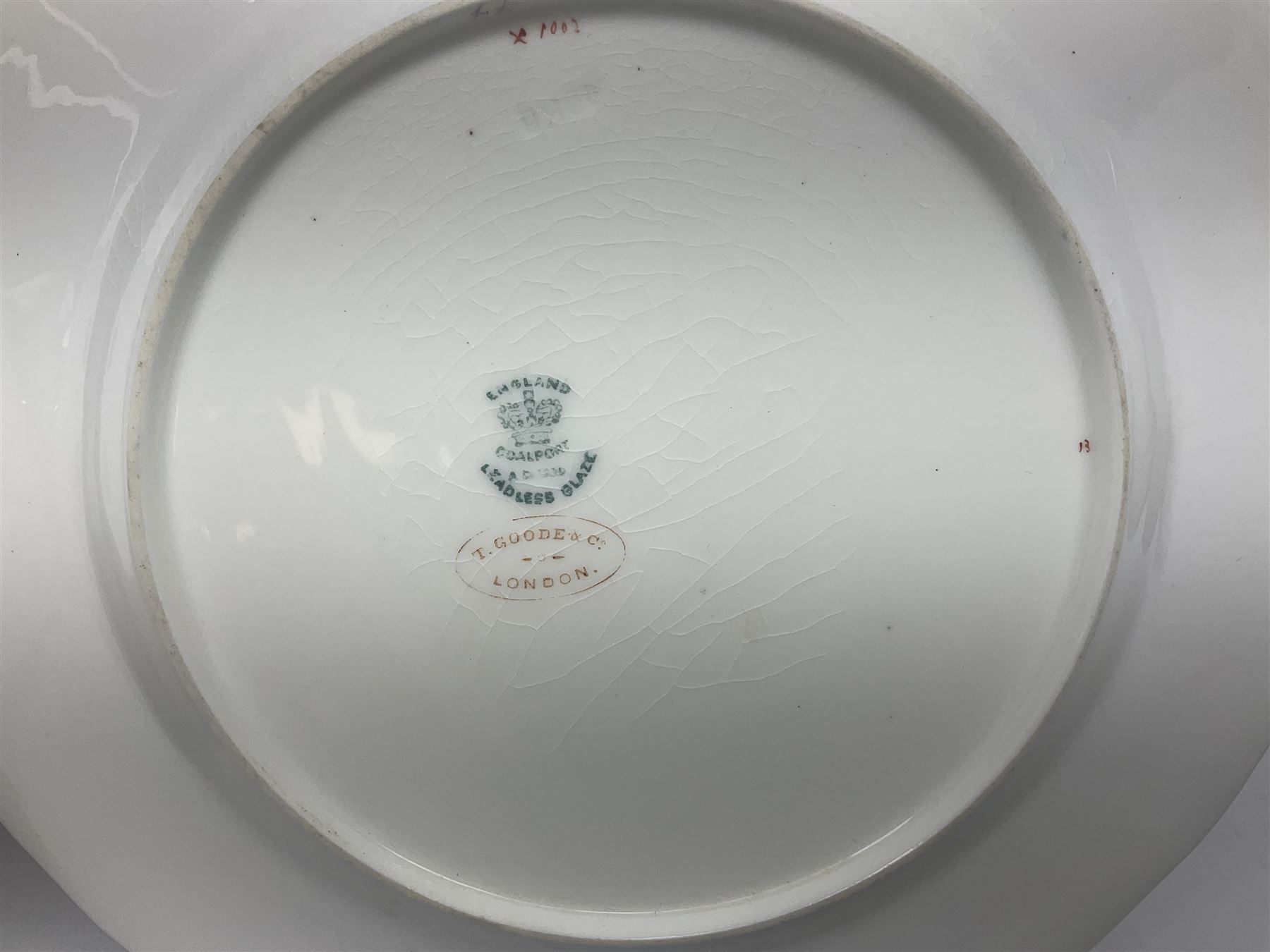 Coalport cobalt blue batwing pattern tea wares - Image 13 of 13