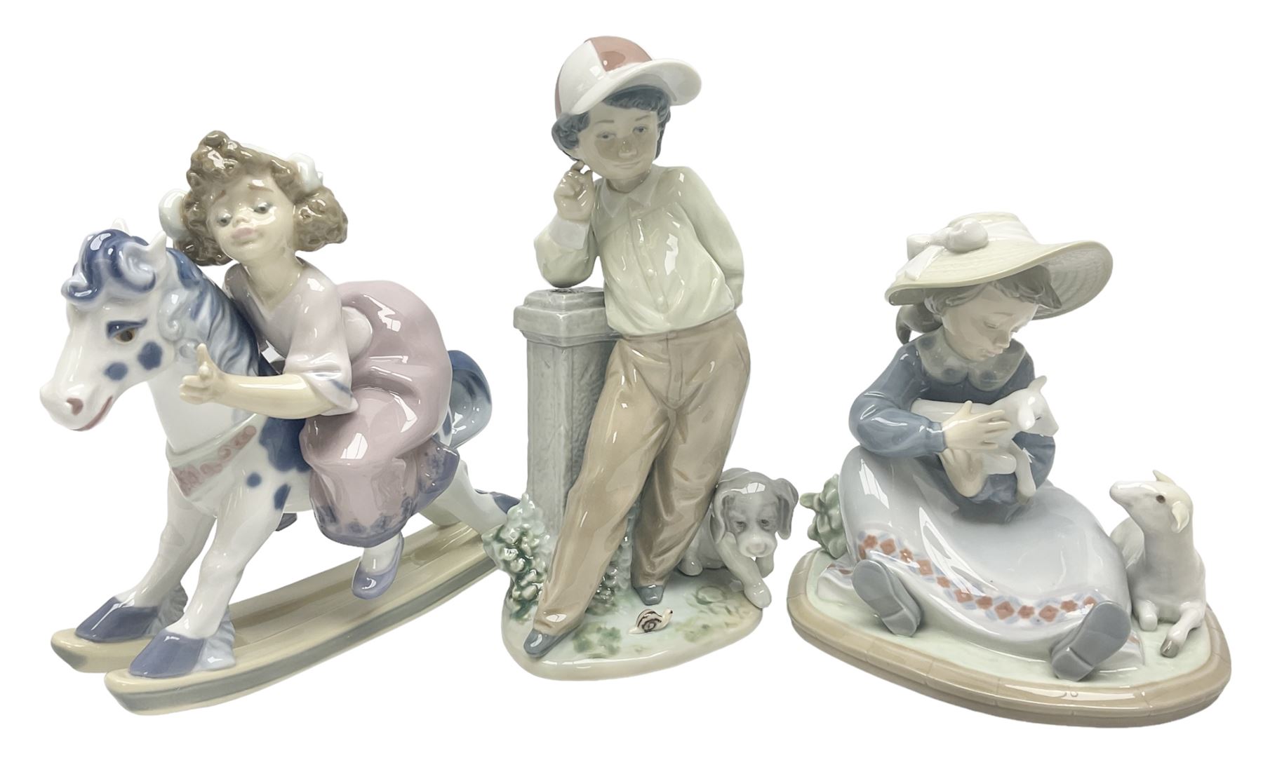 Three Lladro figures