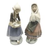 Two Lladro figures