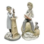 Two Lladro figures