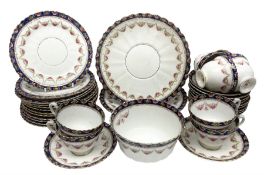Early 19th century Royal Albert Imari pattern part tea service