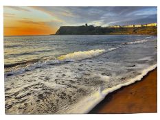 Photographic canvas print of Scarborough North Bay 71cm x 102cm