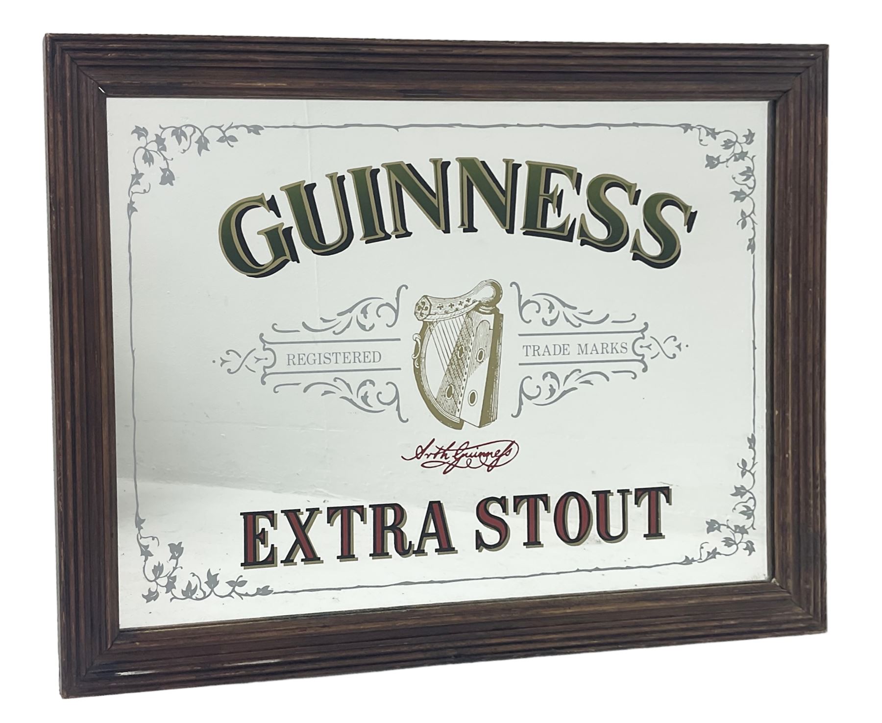 Guinness advertising mirror