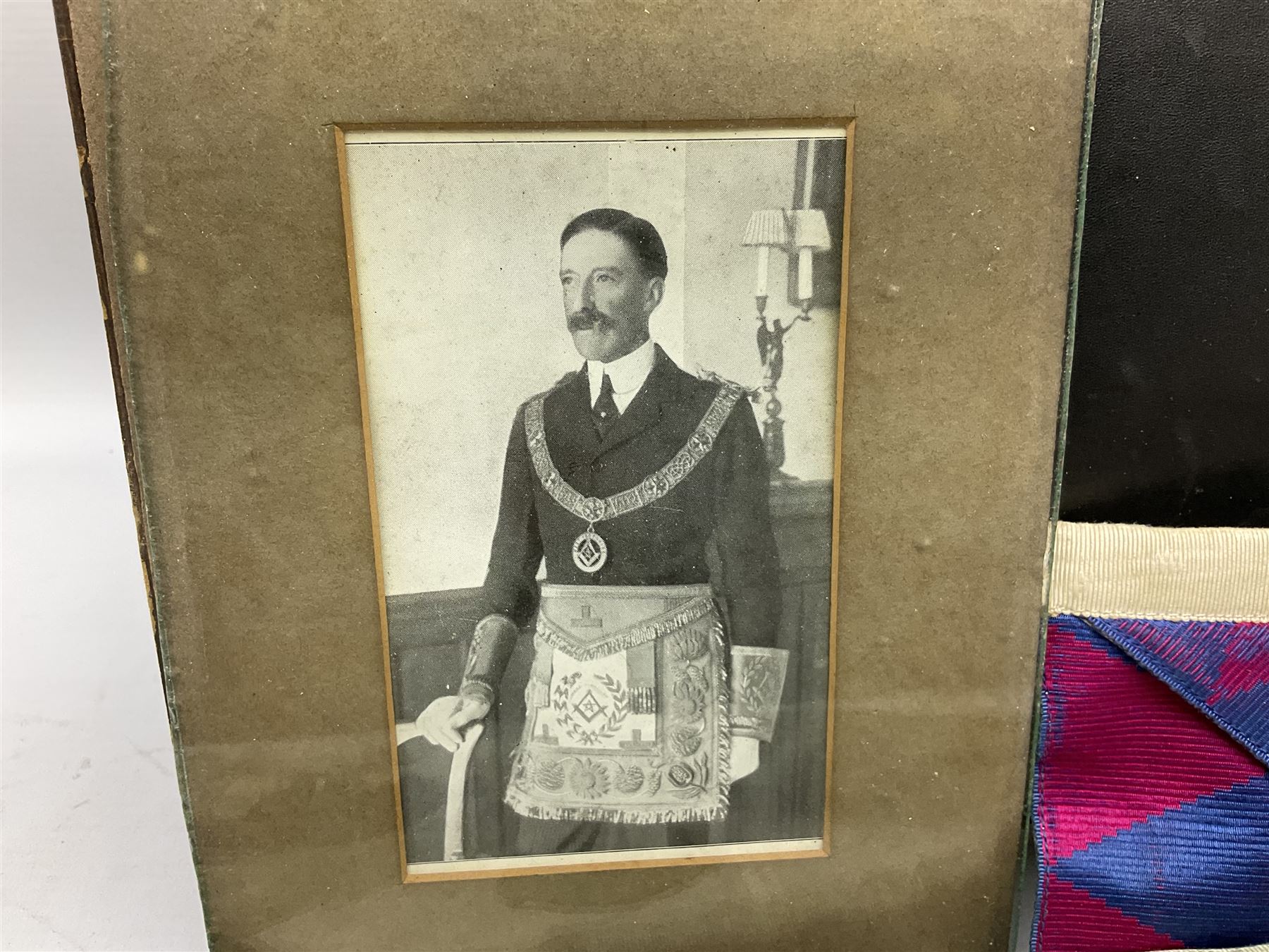 Quantity of Masonic regalia to include aprons - Image 2 of 6