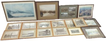 Large collection photographs and prints of Scarborough max 26cm x 49cm (17)