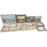 Large collection photographs and prints of Scarborough max 26cm x 49cm (17)