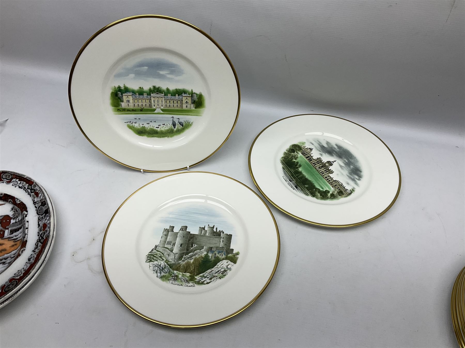 Pair of 19th century Ashworths Ironstone meat plates - Image 6 of 7