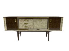 Mid-20th century melamine sideboard