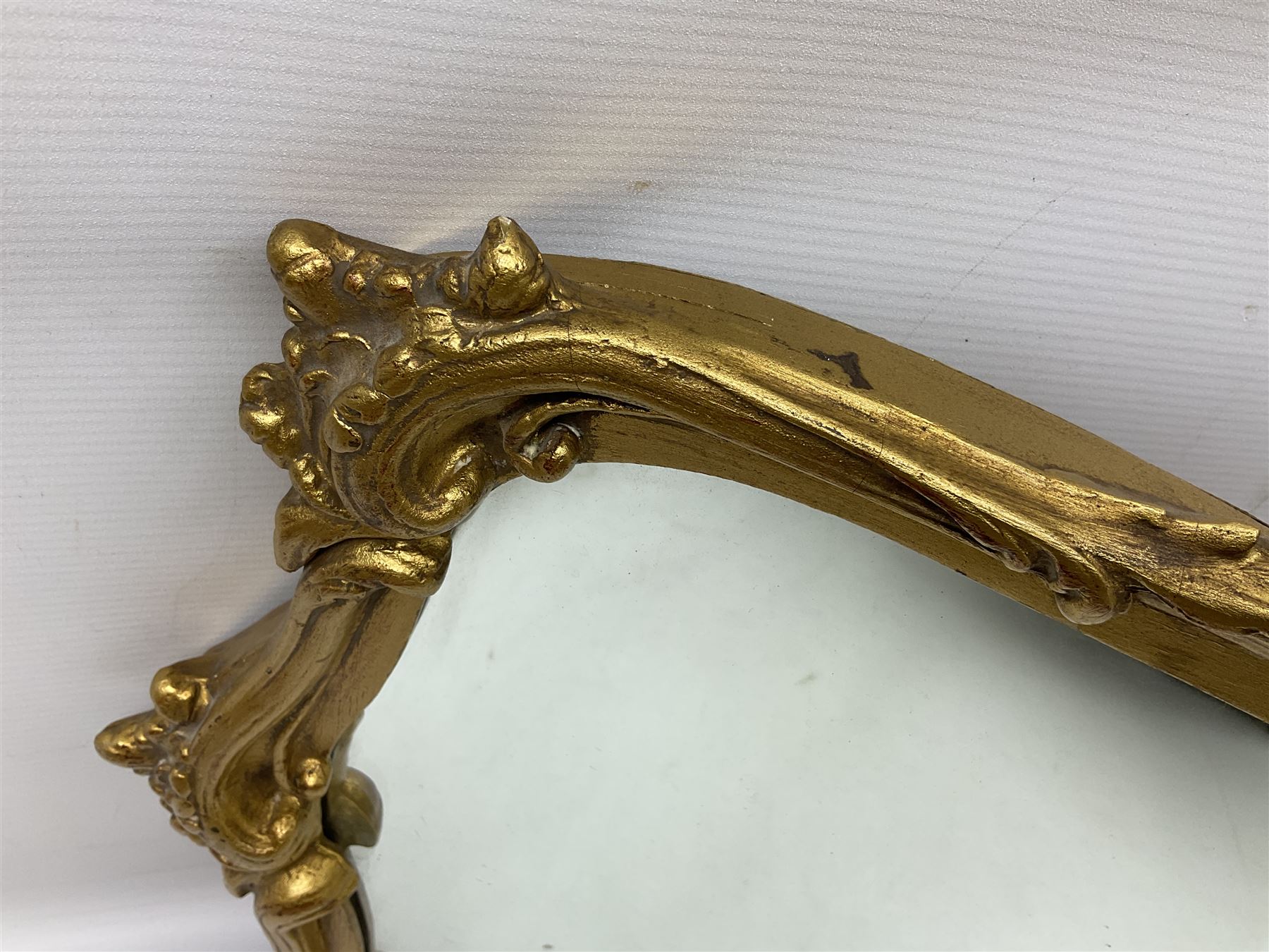 Gilt composite mirror - Image 8 of 11