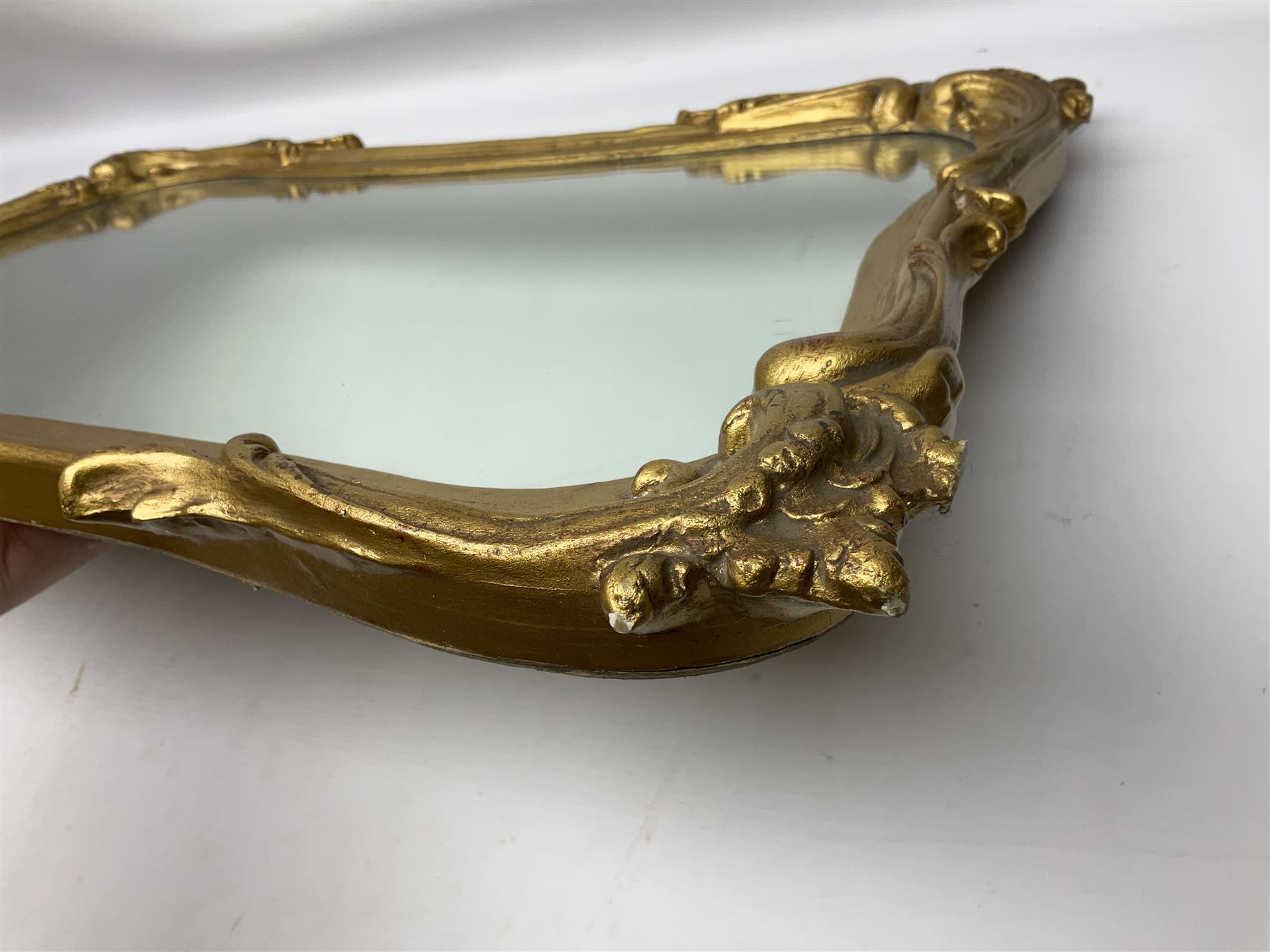 Gilt composite mirror - Image 9 of 11