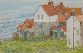 Ann Lamb (British 1955-): 'Robin Hoods Bay'