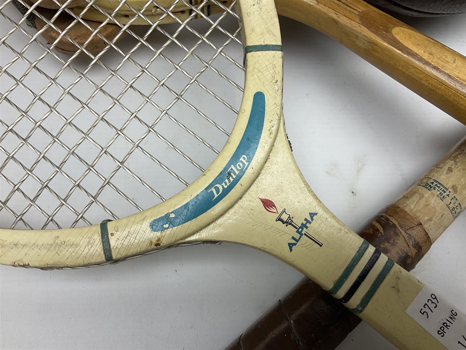 Quantity of early 20th century and later tennis rackets - Image 3 of 9