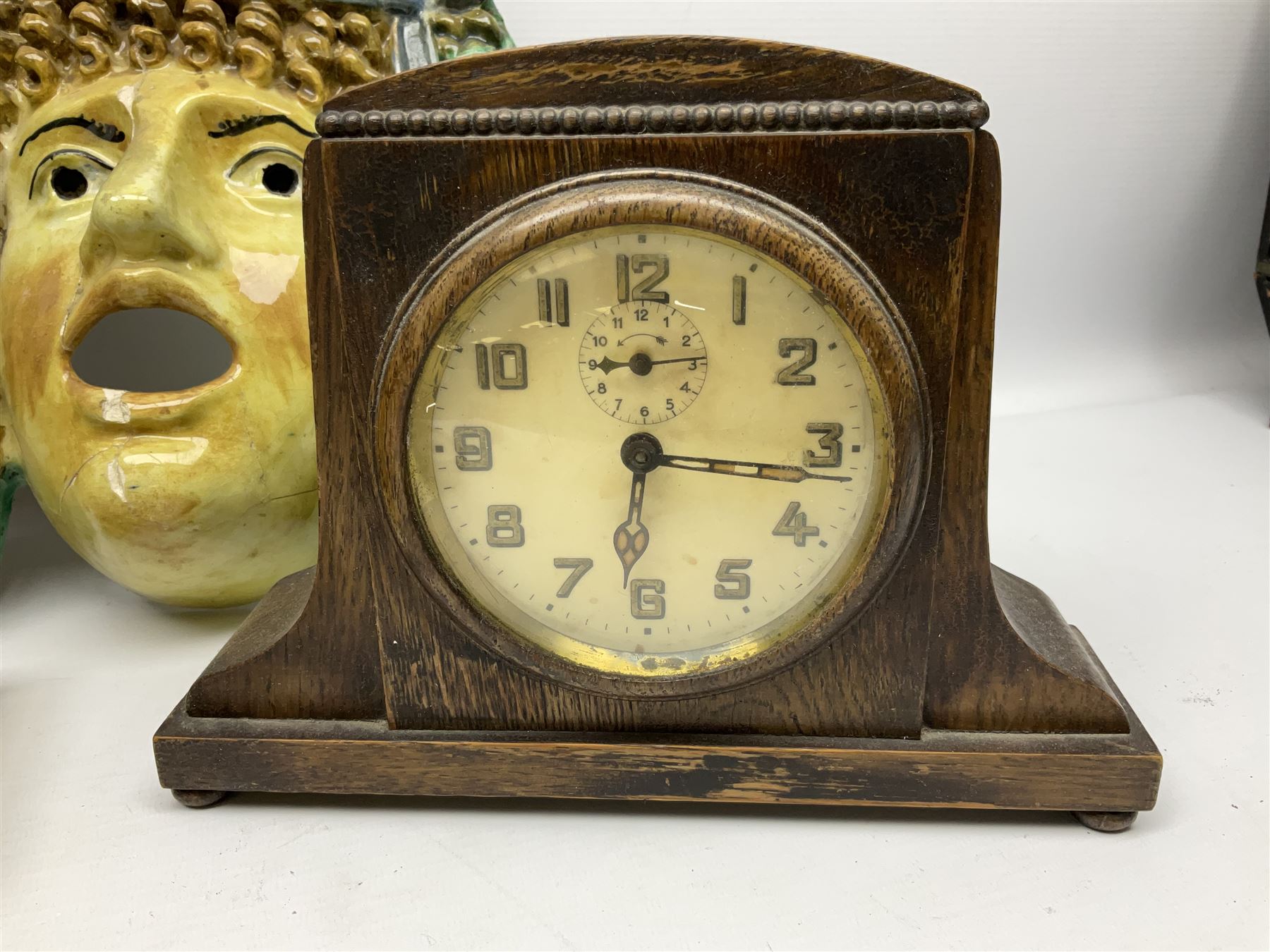 HAC oak cased mantel clock - Image 4 of 15