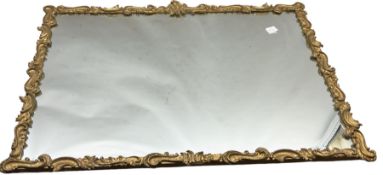 Ornate gilt framed mirror 68cm x 85cm