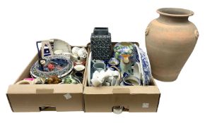 Quantity of ceramics to include Myott jug