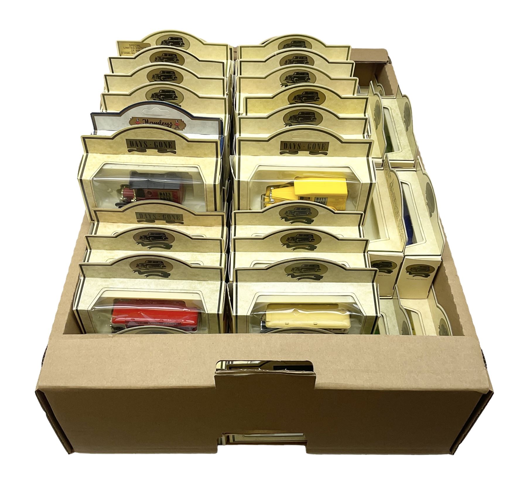 Approximately eighty boxed diecast model vehicles