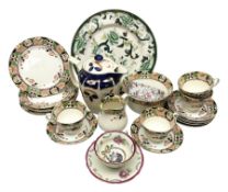 Calais Imari style part tea service