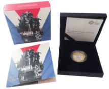 The Royal Mint 2020 'The 75th Anniversary of VE Day' silver proof two pound coin