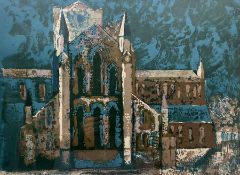 Norman Wade (British 20th century): 'Hexham Abbey'