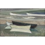 Scandinavian School (20th century): Abstract Boats