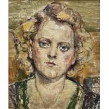 English School (Mid 20th century): Portrait of a Woman