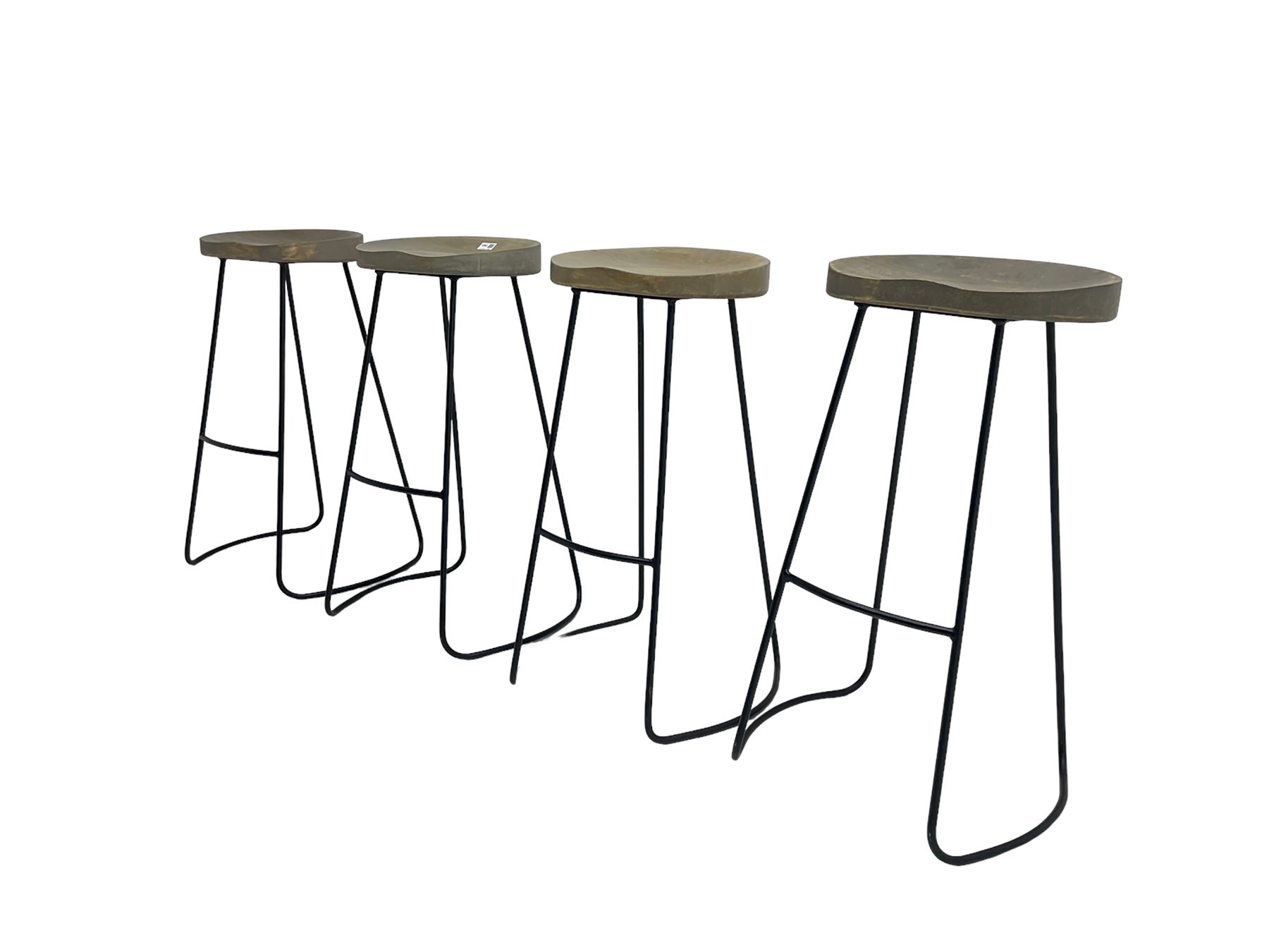 Set four barstools - Image 3 of 6