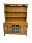 Yorkshire oak - adzed oak dresser