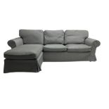 IKEA - 'EKTORP' three seat corner sofa