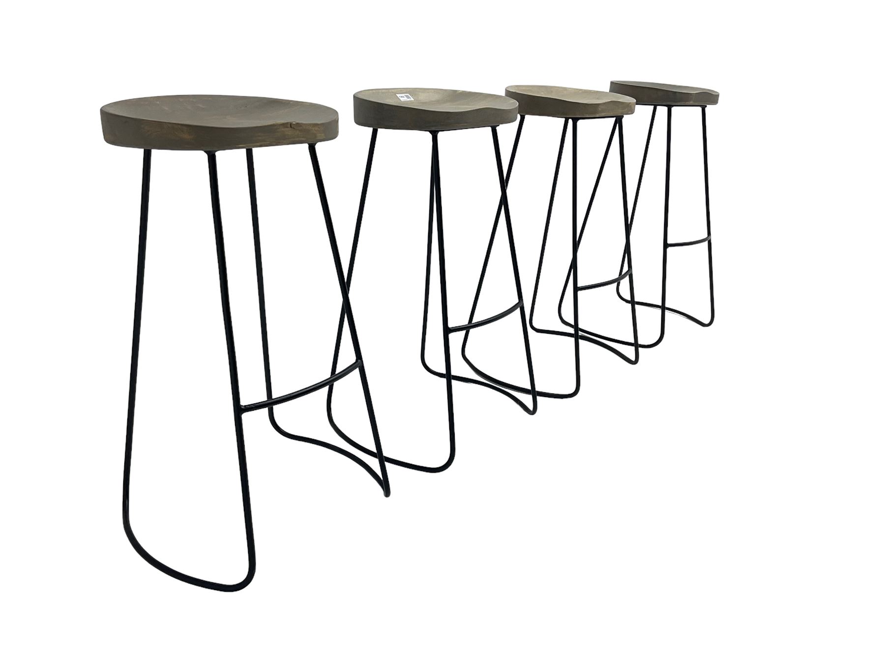 Set four barstools - Image 5 of 6