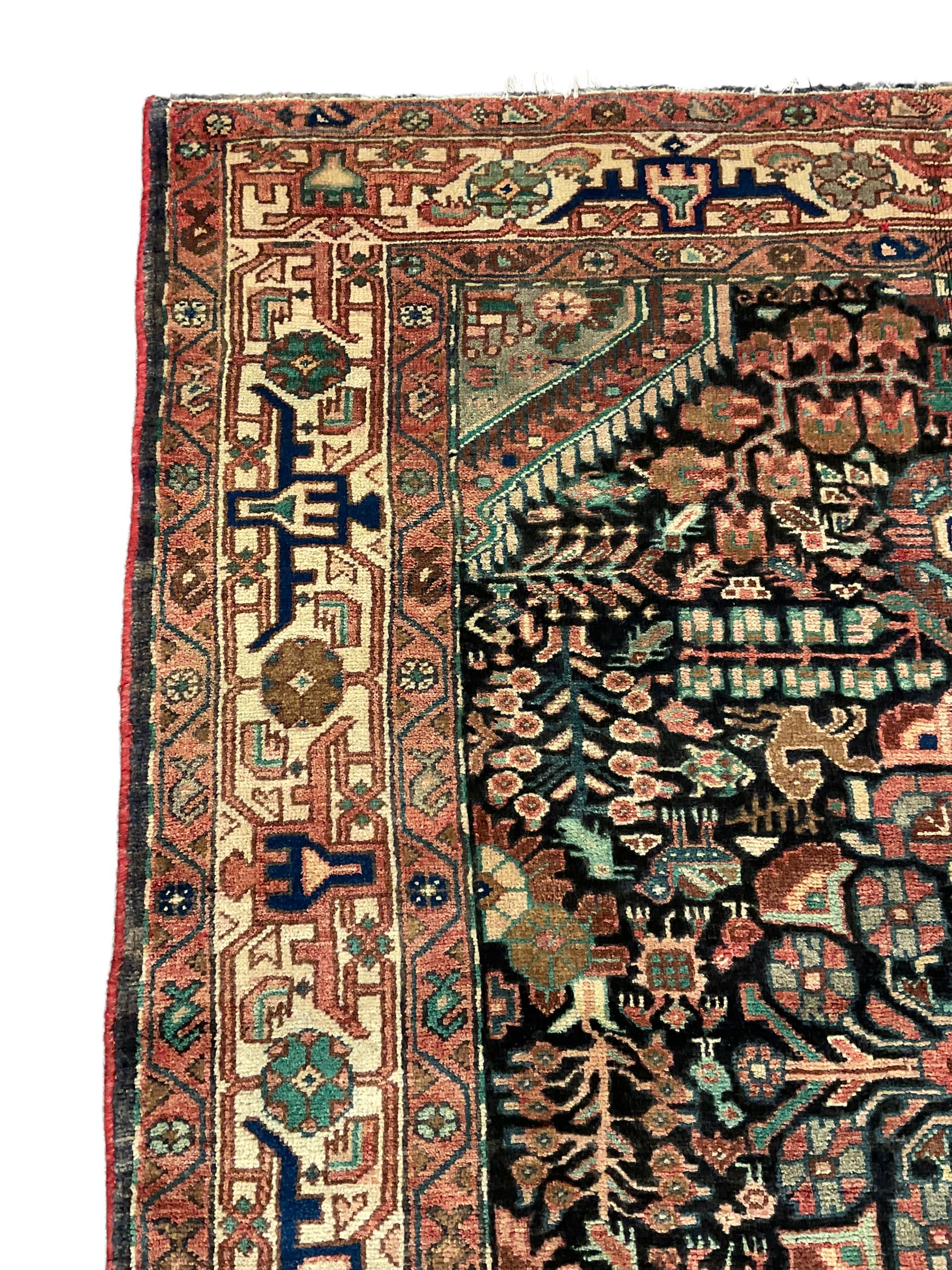 Persian Malayer rug - Image 3 of 6