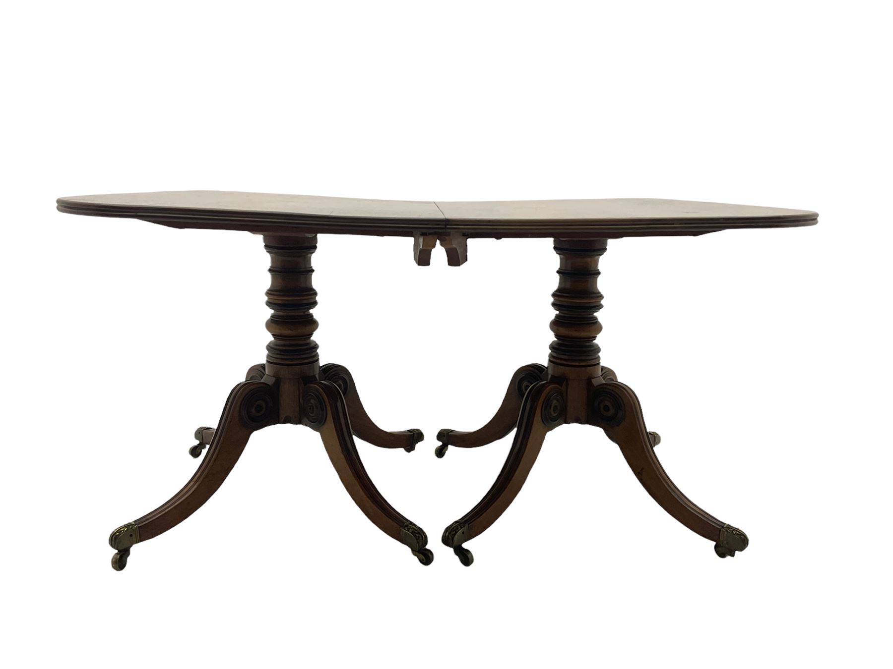 Early 19th century mahogany extending dining table - Image 7 of 9