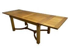 Barker & Stonehouse - oak extending dining table