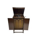 Early 20th century 'HMV' 202 cabinet gramophone