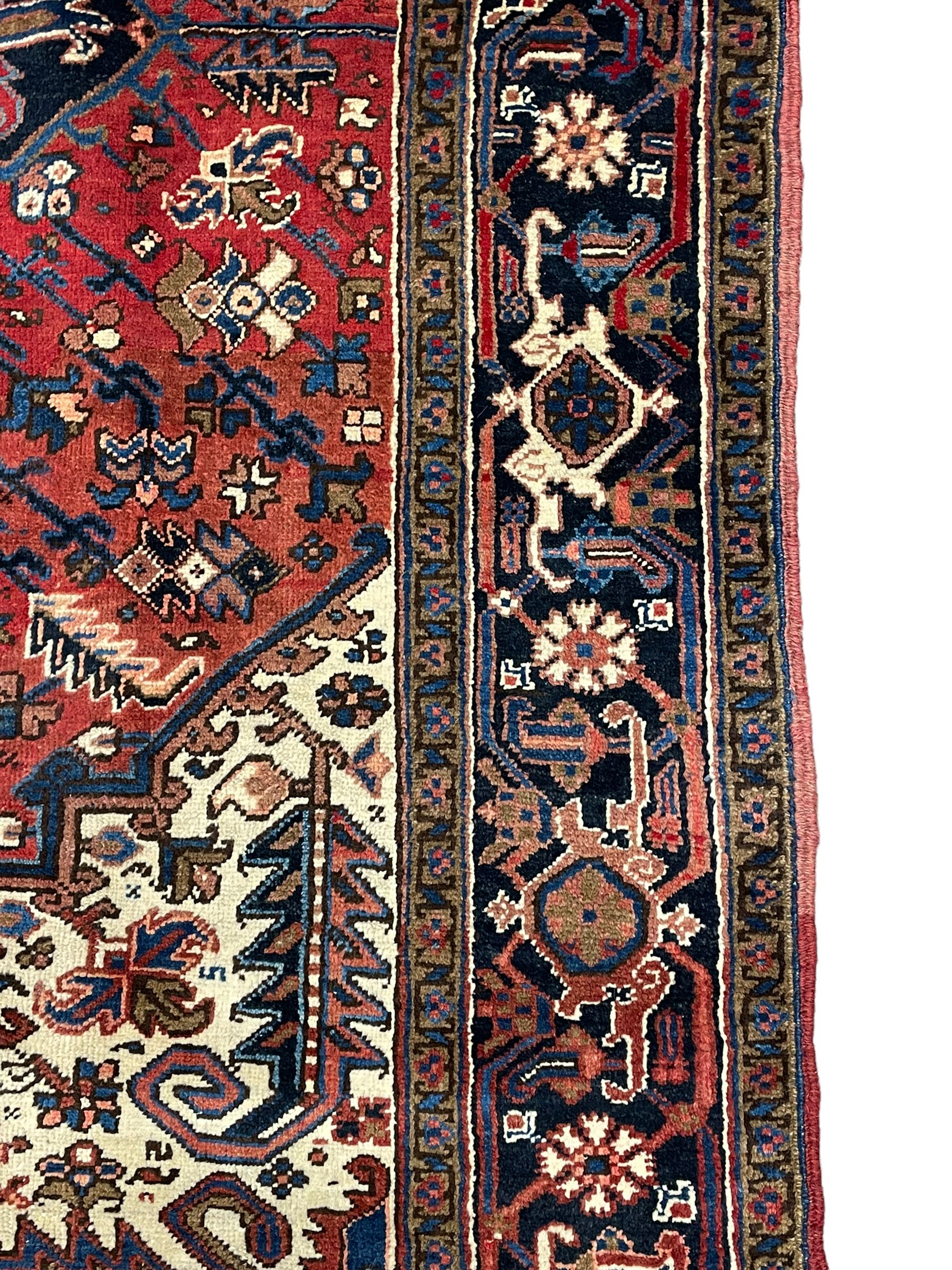 North West Persian Heriz carpet - Image 6 of 6