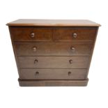 Mid-19th century mahogany chest
