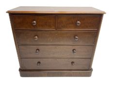 Mid-19th century mahogany chest