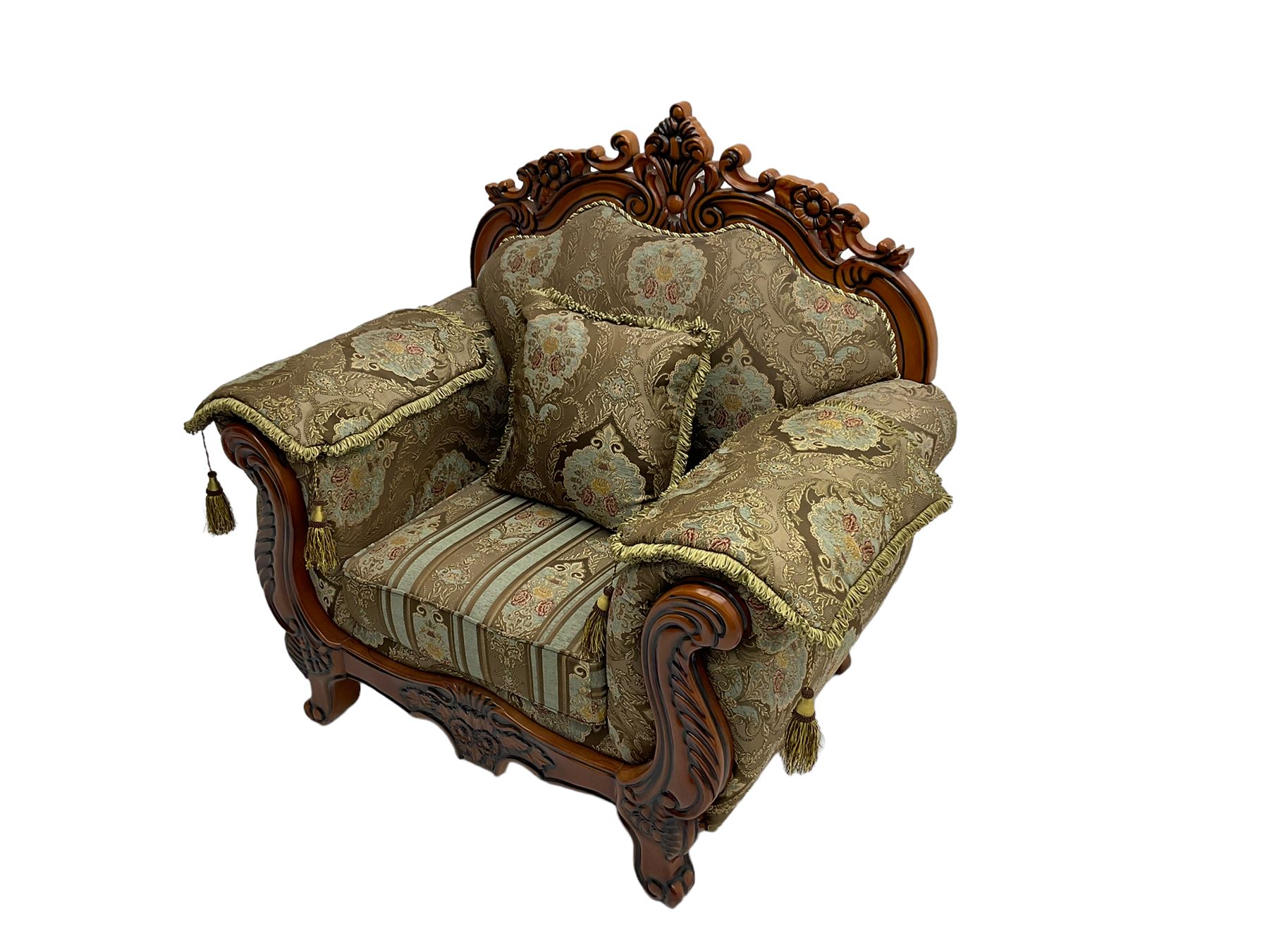 Italian Baroque design armchair - Image 2 of 6