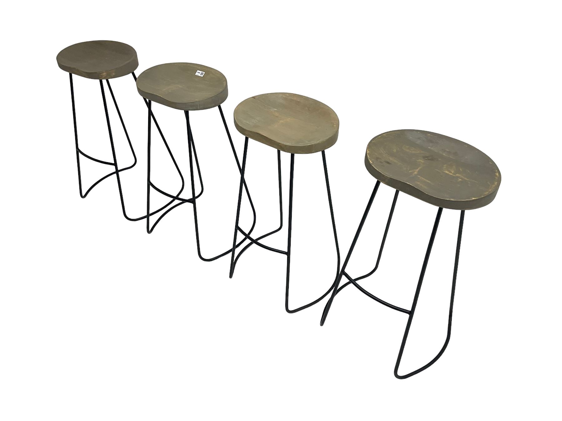 Set four barstools - Image 6 of 6