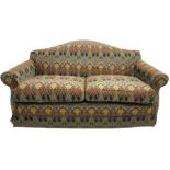 Two seat traditional shape sofa