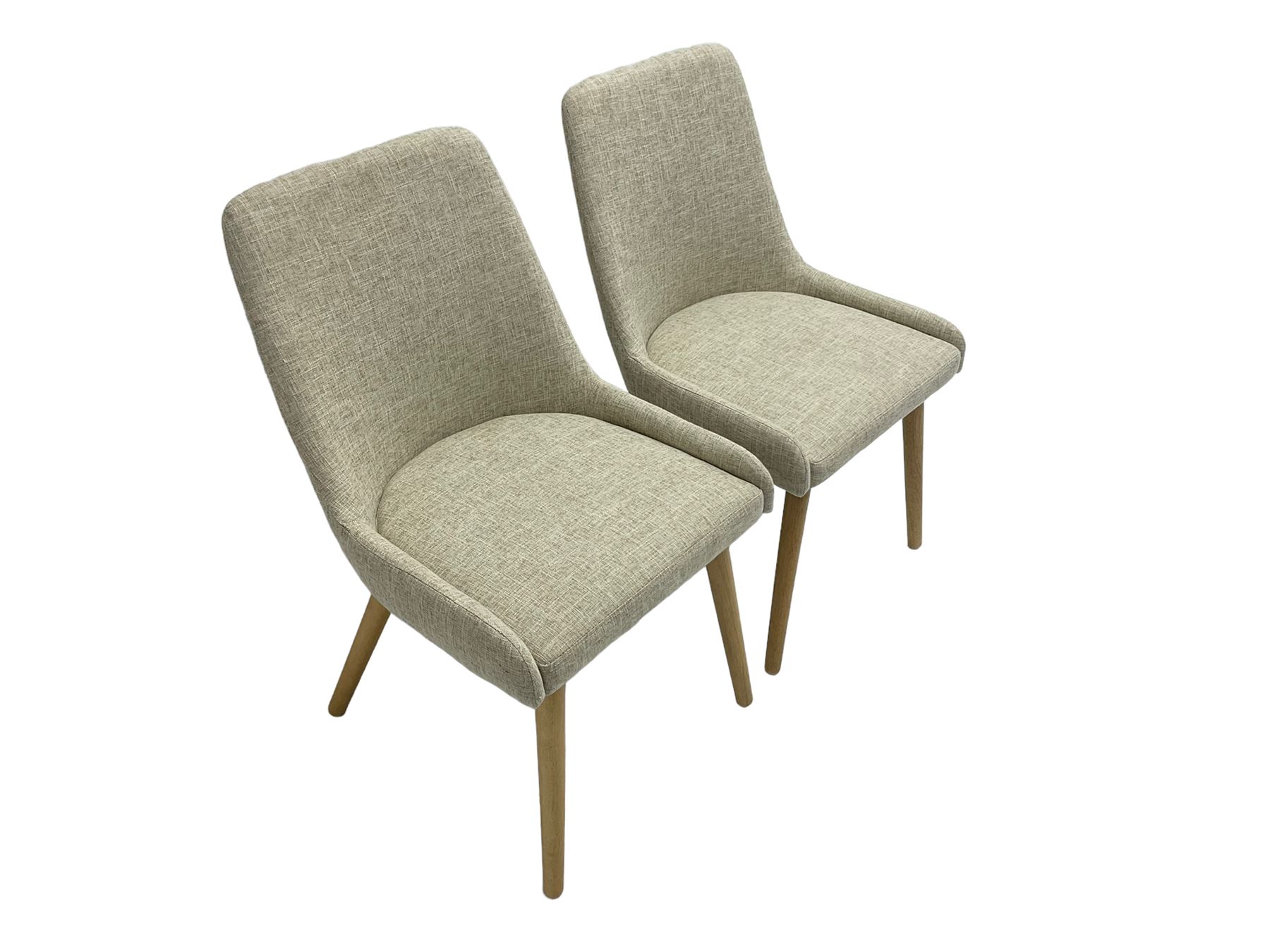 Pair contemporary side chairs - Image 7 of 7