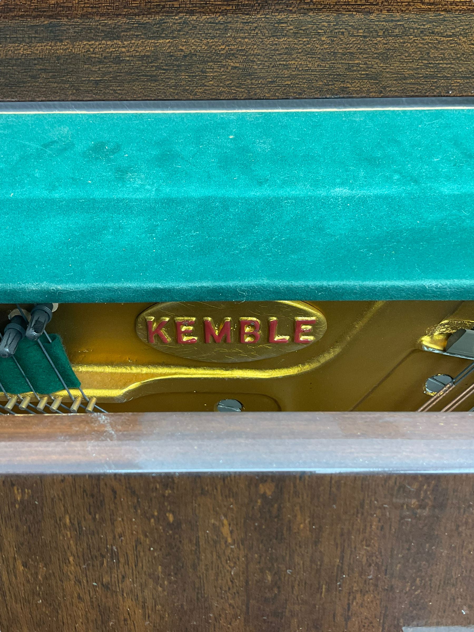Kemble - upright piano in lacquered mahogany case - Image 3 of 9