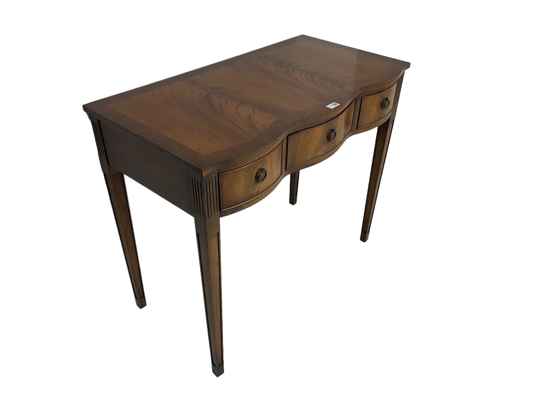 Hunter & Smallpage of York - Georgian design mahogany console table - Image 4 of 6