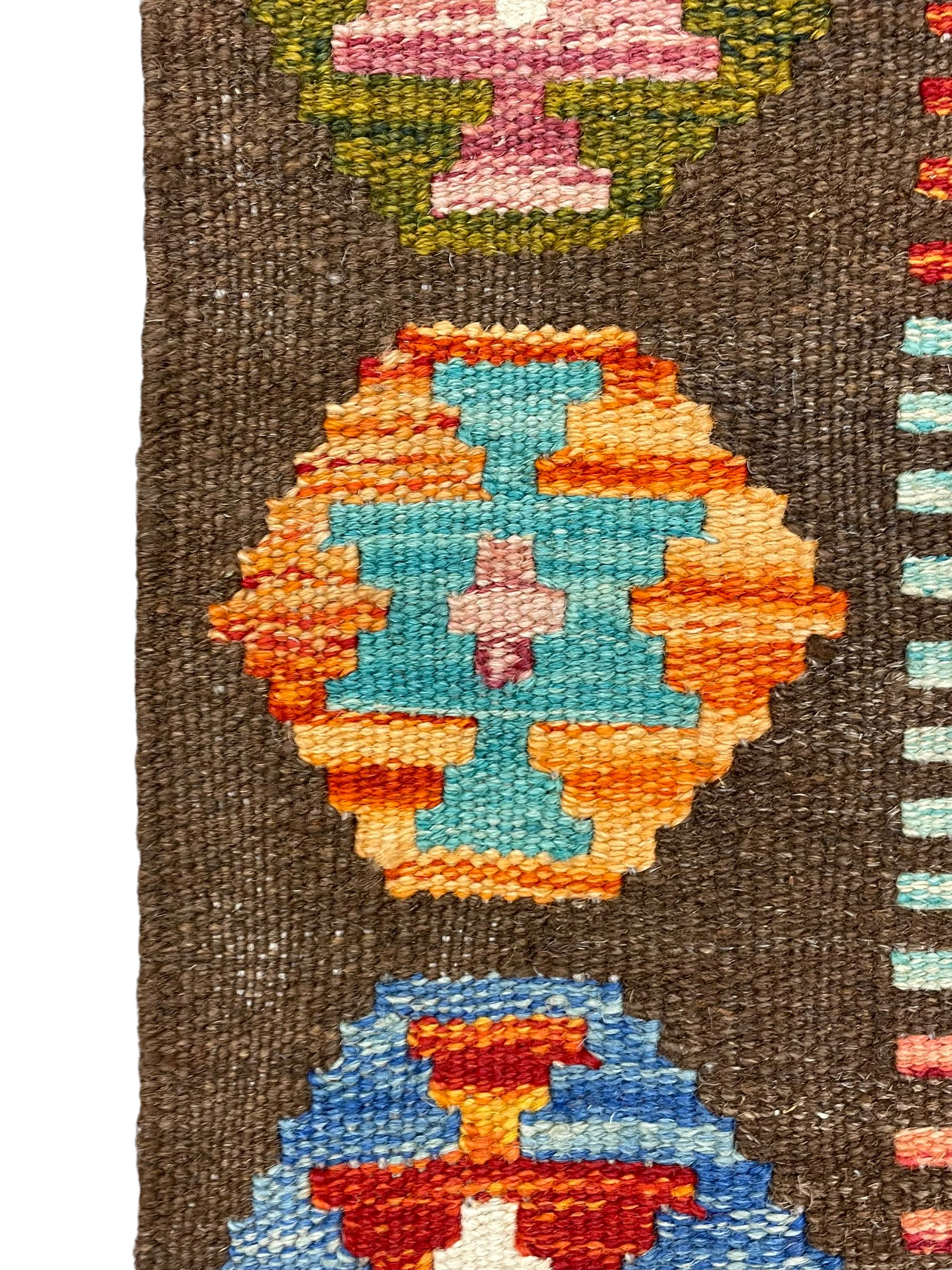Chobi Kilim multi-colour rug - Image 4 of 5
