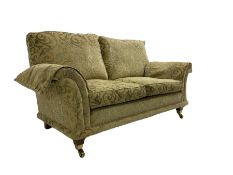 David Gundry - traditional shaped two seat sofa (W180cm)